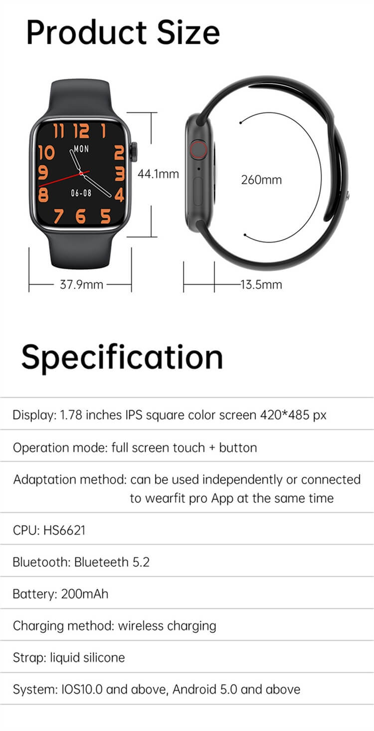 HW22 Pro Max Smartwatch Detalles del producto-Shenzhen Shengye Technology Co.,Ltd