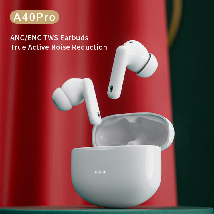 A40 ENC Ohrhörer ANC TWS Bluetooth 5.1 Kopfhörer Großhandel Distributor-Shenzhen Shengye Technology Co., Ltd