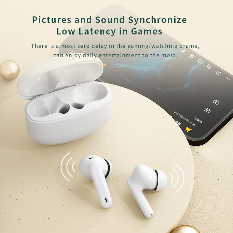 A40 ENC Earbuds ANC TWS Bluetooth 5.1 Earphones Wholesale Distributor-Shenzhen Shengye Technology Co.,Ltd