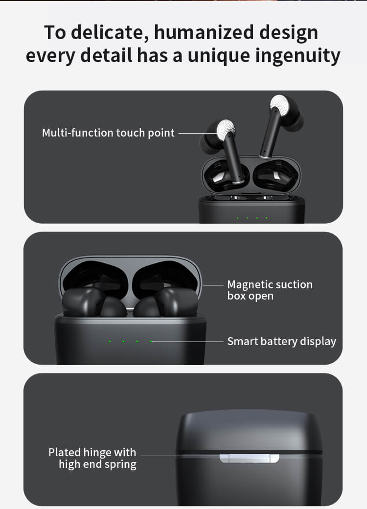 J8 High Quality Mobile Phone ANC TWS Mini Earphone Wholesale Distributor-Shenzhen Shengye Technology Co.,Ltd