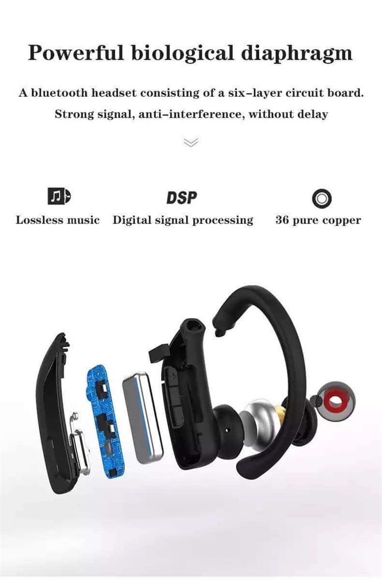 T17 China Supplier Waterproof Blutooth Type-C Gaming TWS Hook Earbuds-Shenzhen Shengye Technology Co.,Ltd