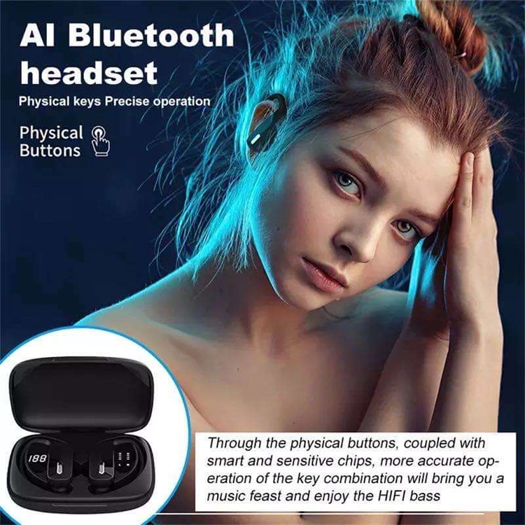 T17 Proveedor de China Auriculares con gancho TWS para juegos Blutooth tipo C impermeables-Shenzhen Shengye Technology Co., Ltd