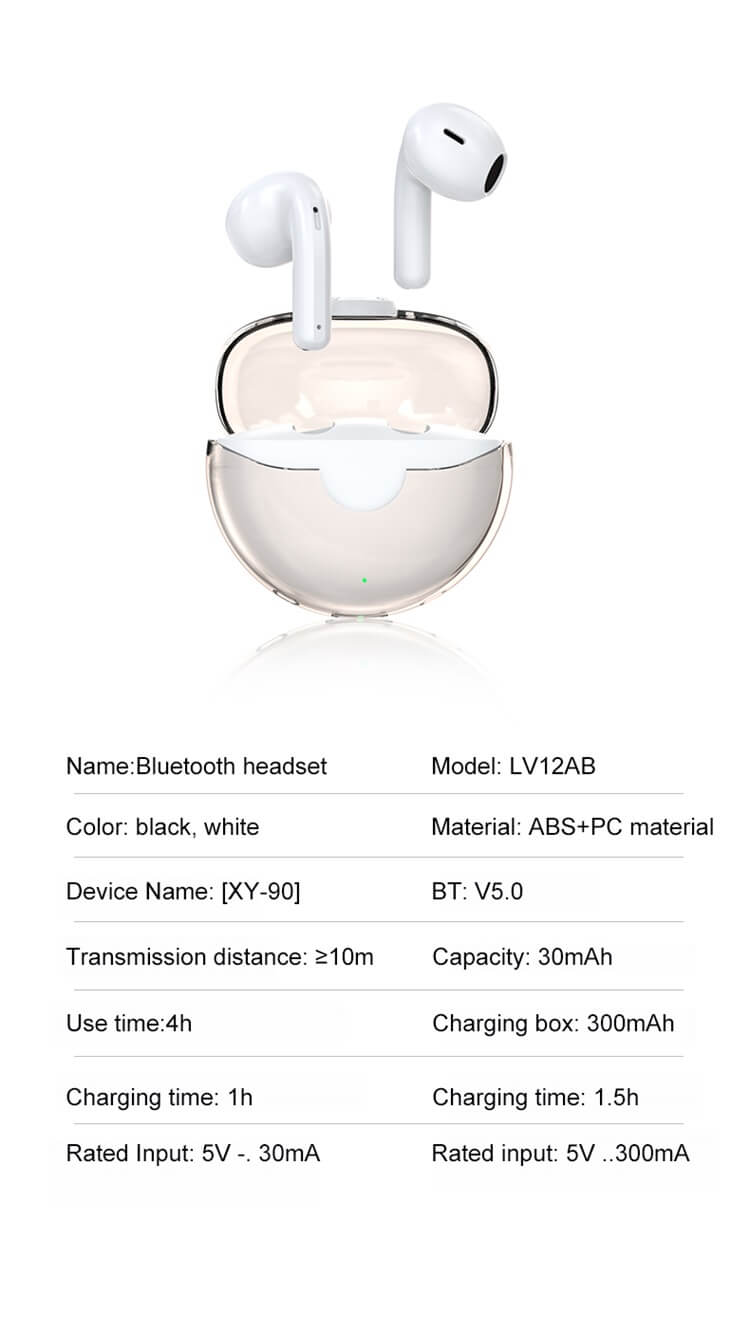 XY90 Chine OEM véritable stéréo sans fil Bluetooth 5.0 Hifi mains libres écouteur-Shenzhen Shengye Technology Co., Ltd