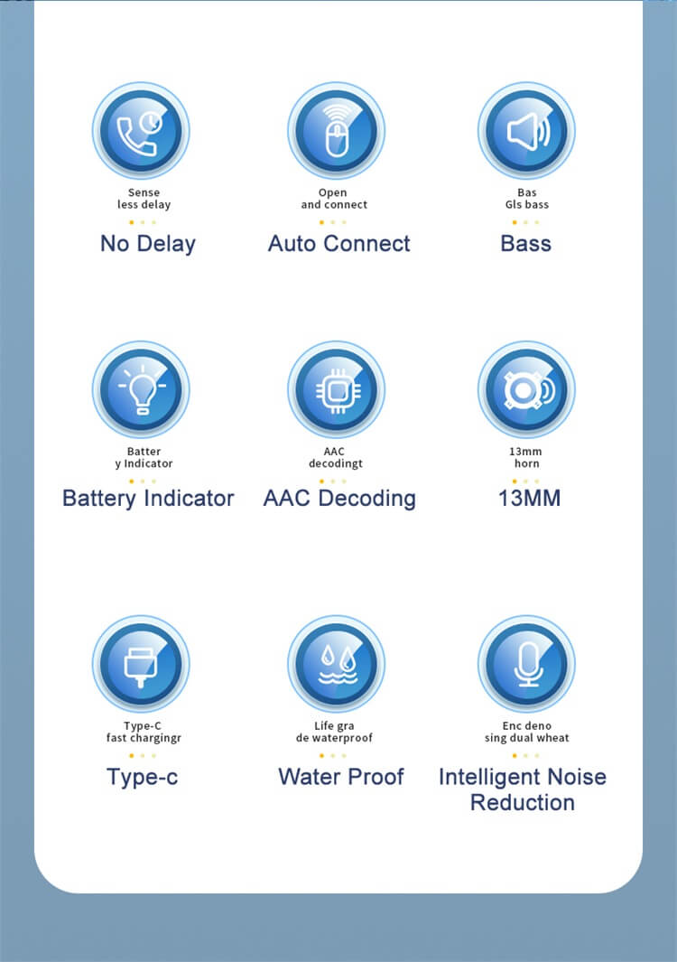 XY90 Chine OEM véritable stéréo sans fil Bluetooth 5.0 Hifi mains libres écouteur-Shenzhen Shengye Technology Co., Ltd