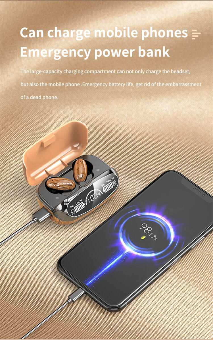 Auriculares estéreo HIFI de grano de madera personalizados de fábrica M35-Shenzhen Shengye Technology Co.,Ltd