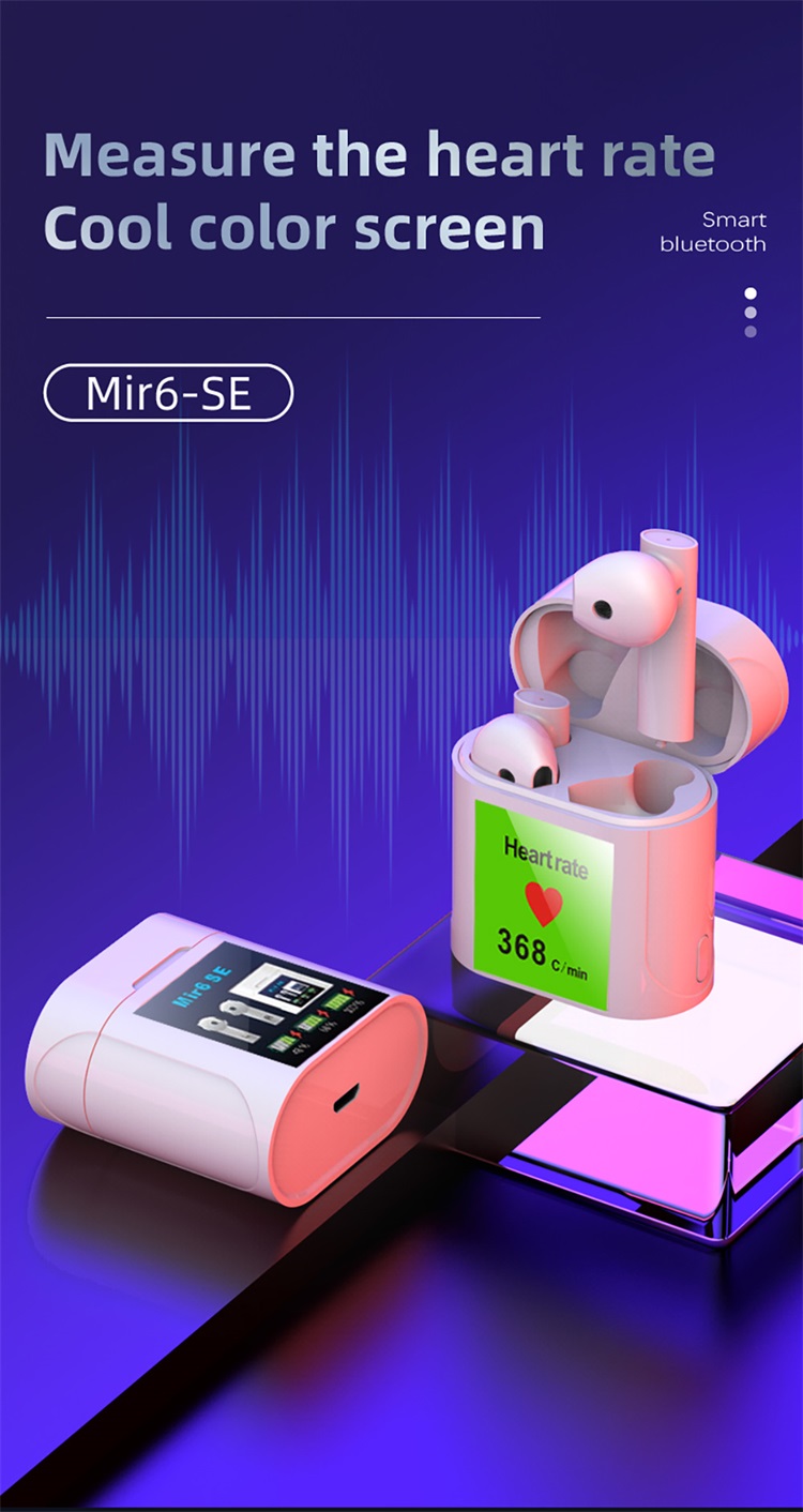 Mir6 Se HiFi Qualidade de som Bluetooth 5.0 Chip Fone de ouvido para jogos-Shenzhen Shengye Technology Co., Ltd