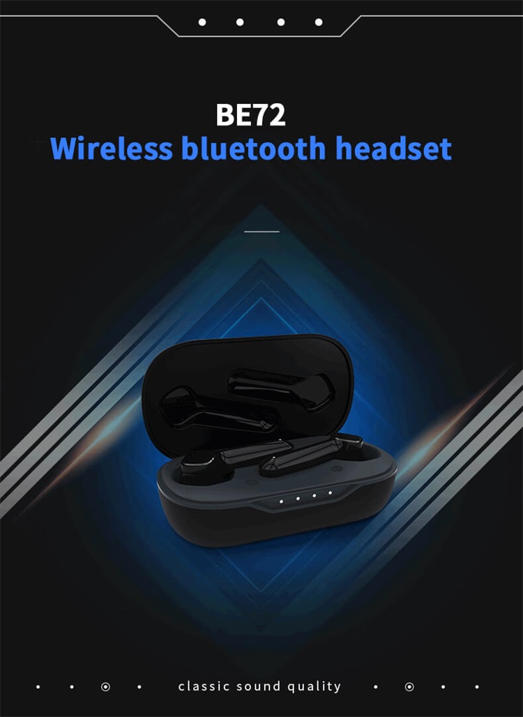 BE72 Touch Control In-Ear Headset Mic Wireless Earphone-Shenzhen Shengye Technology Co.,Ltd