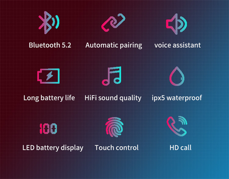 J6 Özel Kablosuz Bluetooth Kulak İçi Kulaklık LED Kulaklıklar-Shenzhen Shengye Technology Co.,Ltd