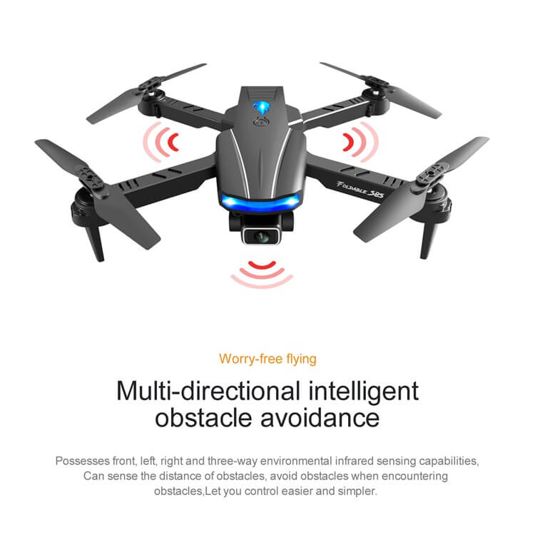 S85 Premium Çift Kamera 4K HD Uzun Teslimat 6 Eksen 4 Motorlu RC Quadcopter Yetişkinler İçin Cep Telefonu Video Uçağı-Shenzhen Shengye Technology Co.,Ltd