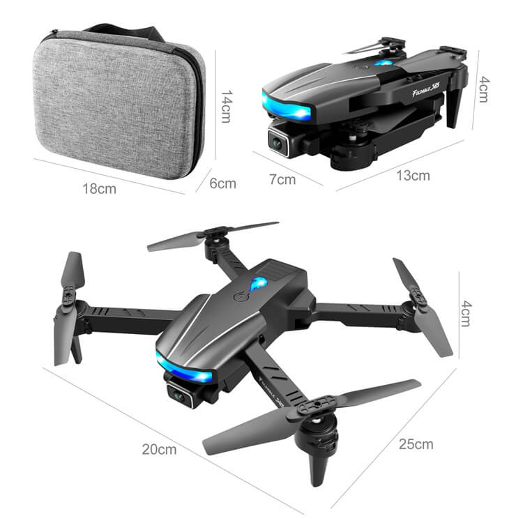 S85 Premium Çift Kamera 4K HD Uzun Teslimat 6 Eksen 4 Motorlu RC Quadcopter Yetişkinler İçin Cep Telefonu Video Uçağı-Shenzhen Shengye Technology Co.,Ltd