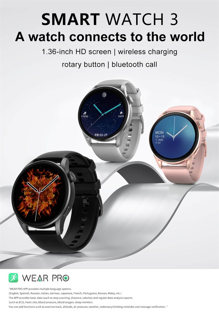 DT3 Customized Component Oyster bracelet Smart Watch-Shenzhen Shengye Technology Co.,Ltd
