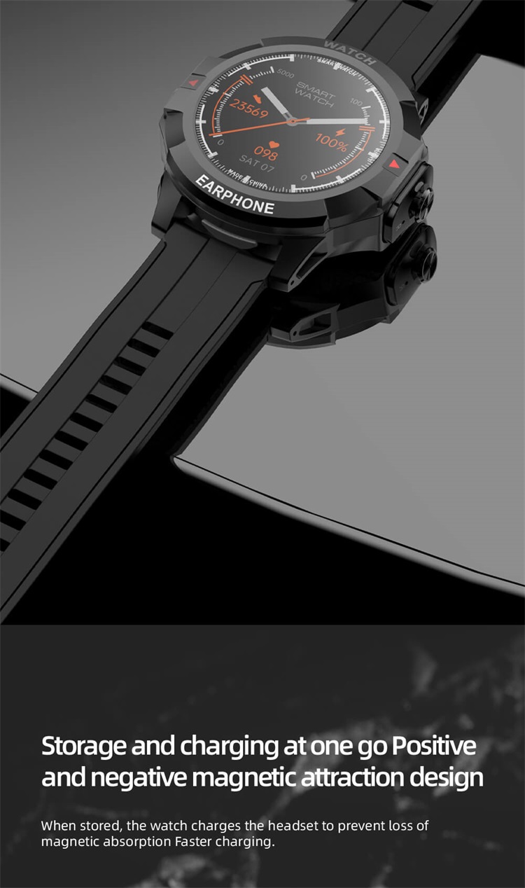 N15 MP3 Playback Smartwatch With Wireless Earbuds-Shenzhen Shengye Technology Co.,Ltd