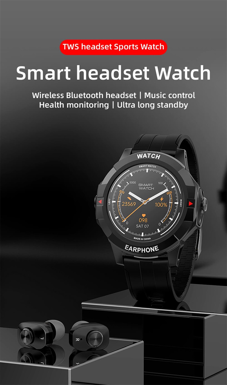 Jam Tangan Pintar Pemutaran MP3 N15 Dengan Earbud Nirkabel-Shenzhen Shengye Technology Co.,Ltd