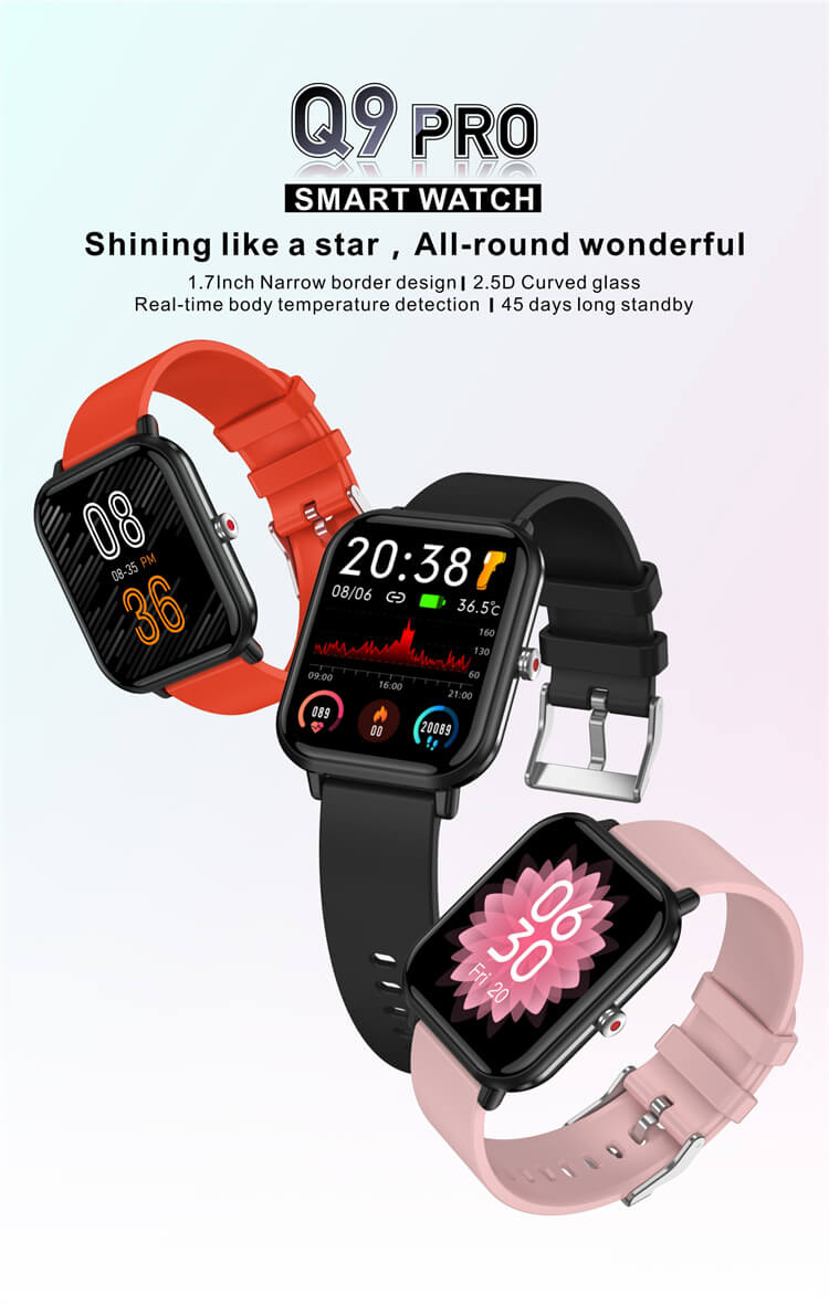 Reloj con pulsera Android Q9 PRO Fitness-Shenzhen Shengye Technology Co., Ltd