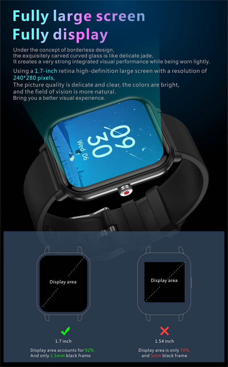 Reloj con pulsera Android Q9 PRO Fitness-Shenzhen Shengye Technology Co., Ltd