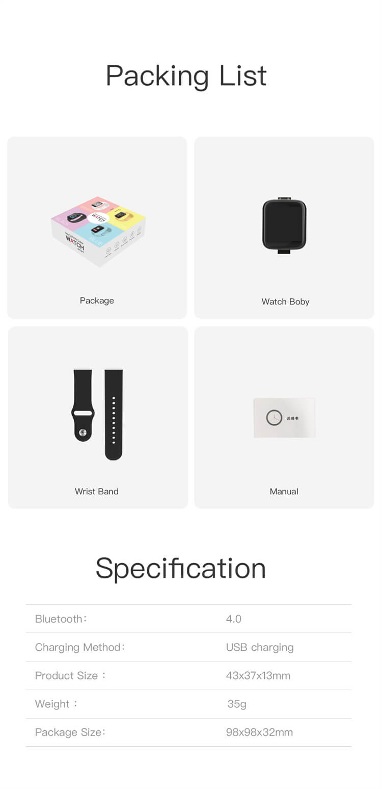 Y68 D20 Macaron Wholesale Custom APP 1.44 Inch Smartwatch Mobile Phone Android Smart Watch-Shenzhen Shengye Technology Co.,Ltd