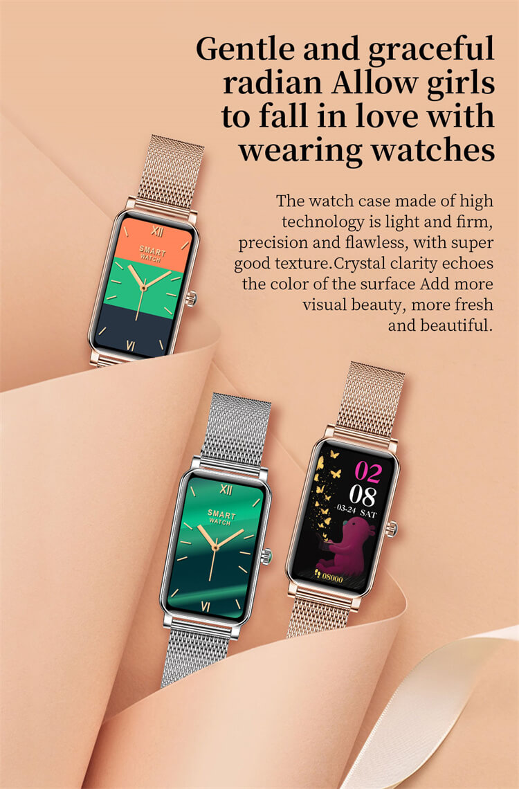 ZX19 Reloj inteligente de muñeca con diseño de moda para mujer-Shenzhen Shengye Technology Co., Ltd