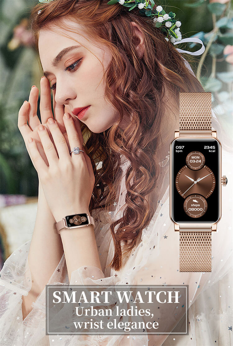 ZX19 Reloj inteligente de muñeca con diseño de moda para mujer-Shenzhen Shengye Technology Co., Ltd