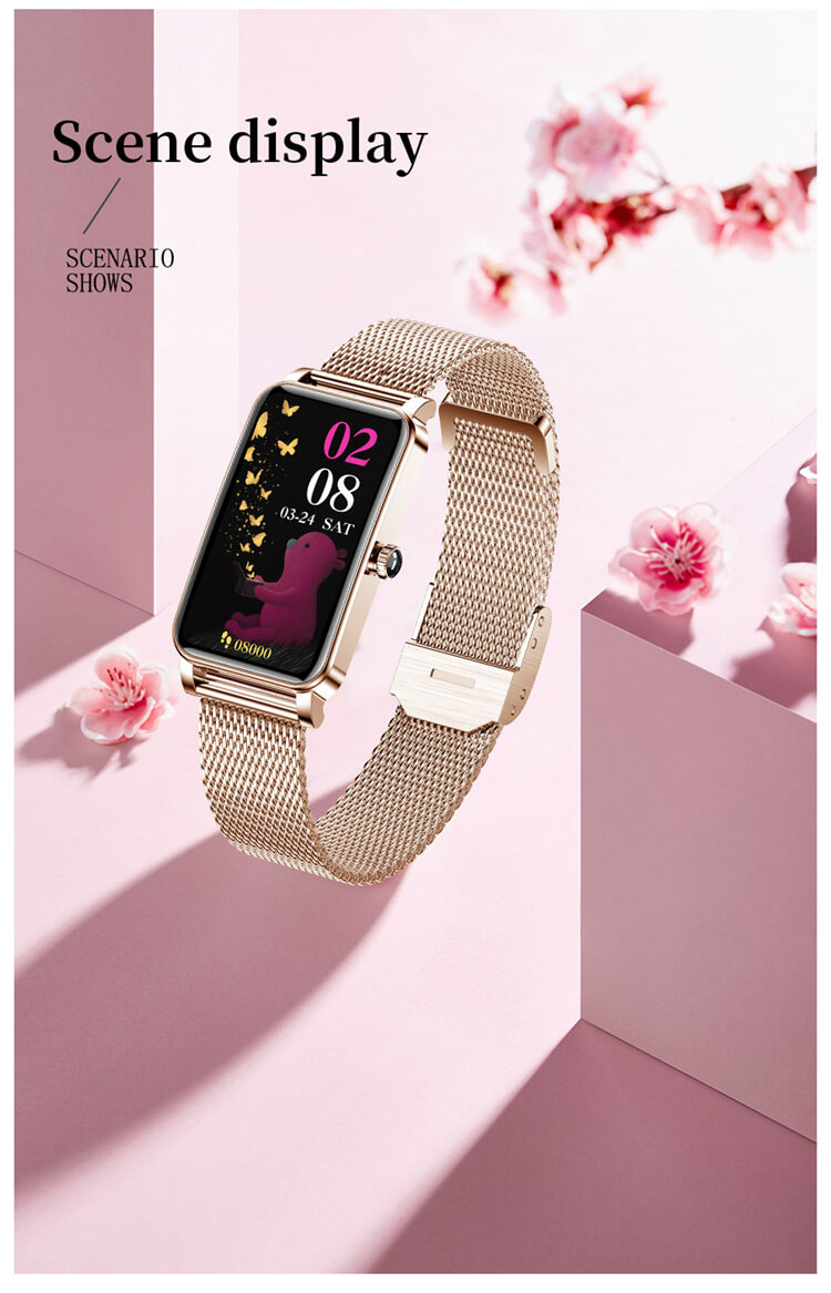 ZX19 Reloj inteligente de muñeca con diseño de moda para mujer-Shenzhen Shengye Technology Co., Ltd