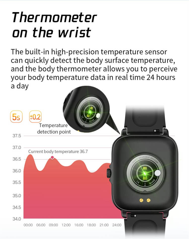 MK22 Full Screen Touch for Men Women Android Smart Watch-Shenzhen Shengye Technology Co.,Ltd