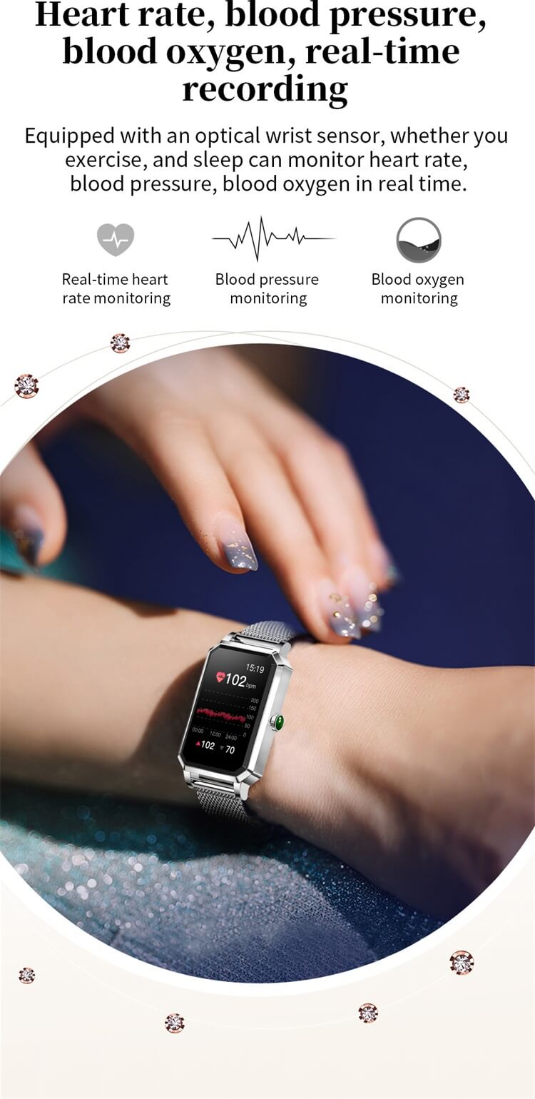 Monitor de frequência cardíaca NX2 período menstrual feminino relógio inteligente-Shenzhen Shengye Technology Co., Ltd