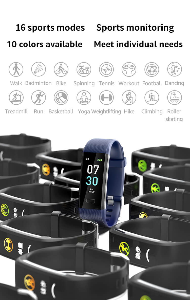 S5 Color Strap Band Smart Bracelet-Shenzhen Shengye Technology Co.,Ltd