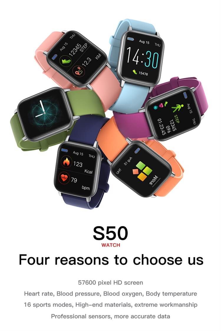 S50 Fitness Tracker Dispositivos portátiles Pulsera Reloj inteligente-Shenzhen Shengye Technology Co.,Ltd