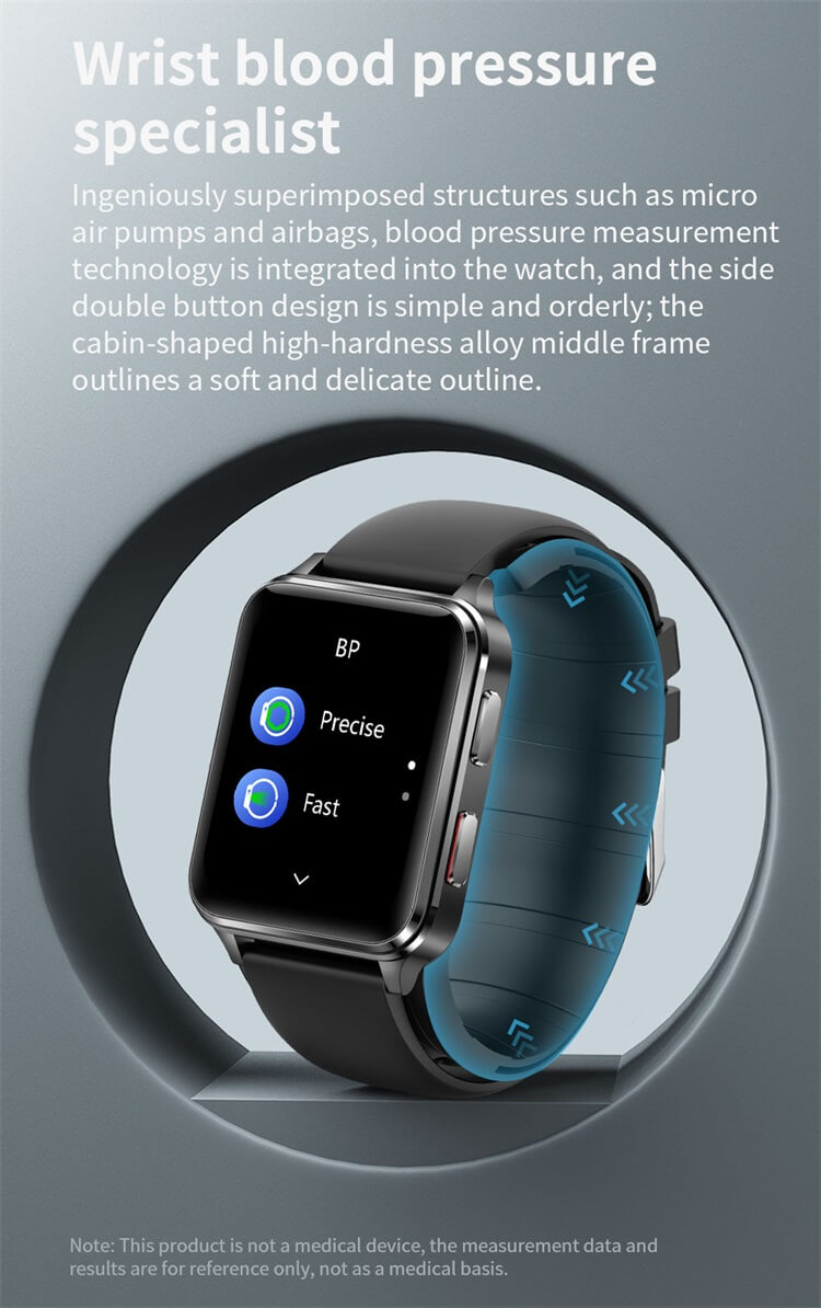 S6 Smart Air Pump Wrist Blood Pressure Health Smart Watch-Shenzhen Shengye Technology Co.,Ltd