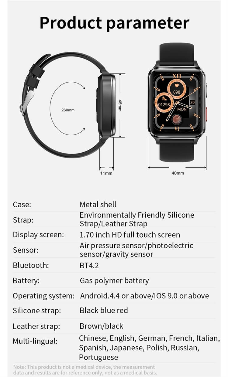 S6 الذكية مضخة الهواء المعصم ضغط الدم الصحة الذكية ووتش-Shenzhen Shengye Technology Co.,Ltd