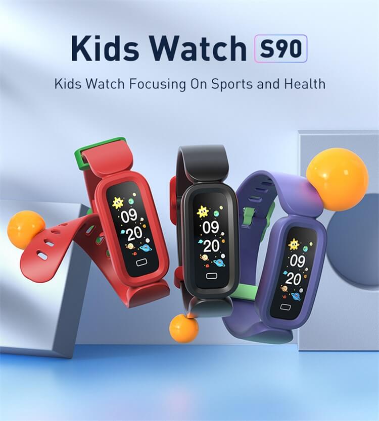 S90 Sports Fitness Pulsera inteligente Rohs Reloj inteligente para niños-Shenzhen Shengye Technology Co.,Ltd