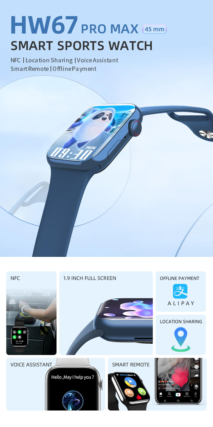 HW67 Pro Max Smartwatch Detalles del producto-Shenzhen Shengye Technology Co.,Ltd