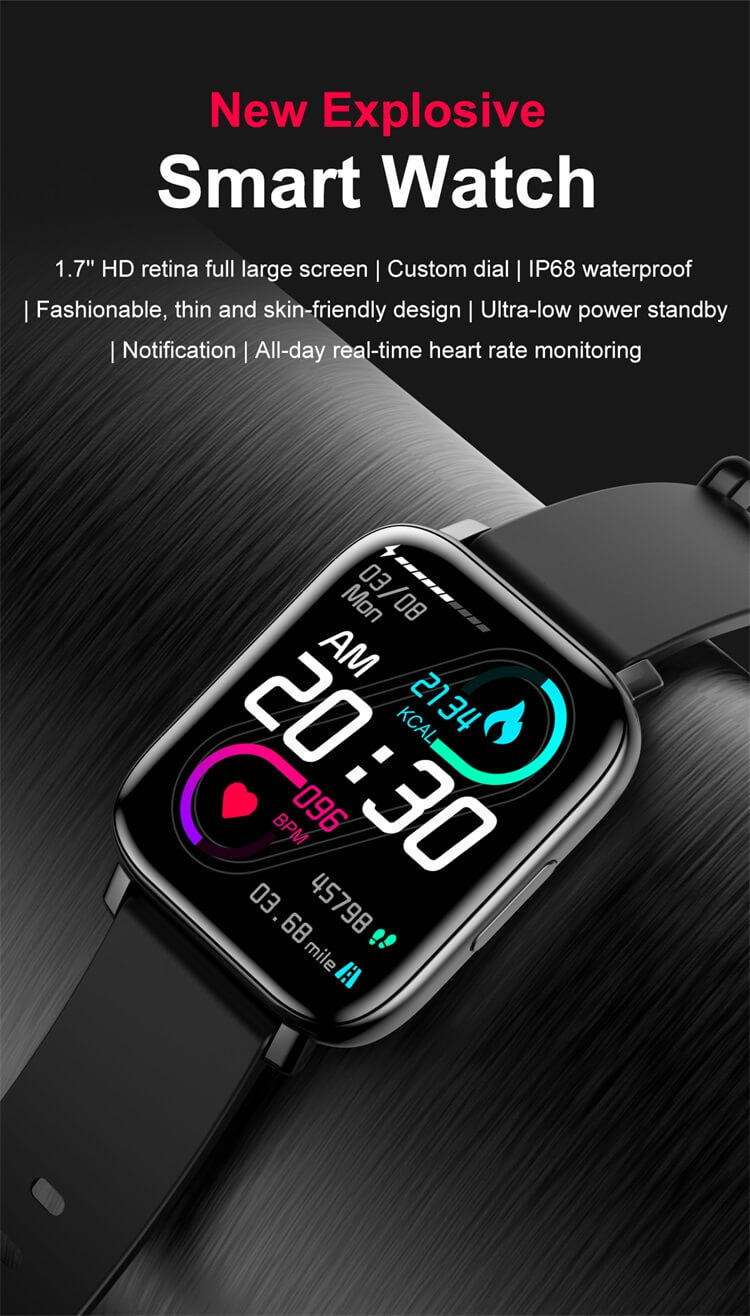 A1 1.7 HD Retina Reloj inteligente Android de pantalla grande-Shenzhen Shengye Technology Co.,Ltd