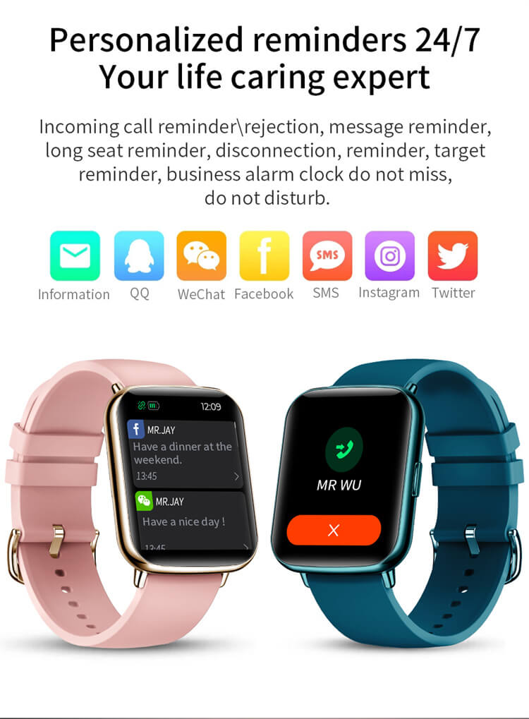 Montre intelligente à écran tactile TFT avec application L12 Gloryfit-Shenzhen Shengye Technology Co., Ltd