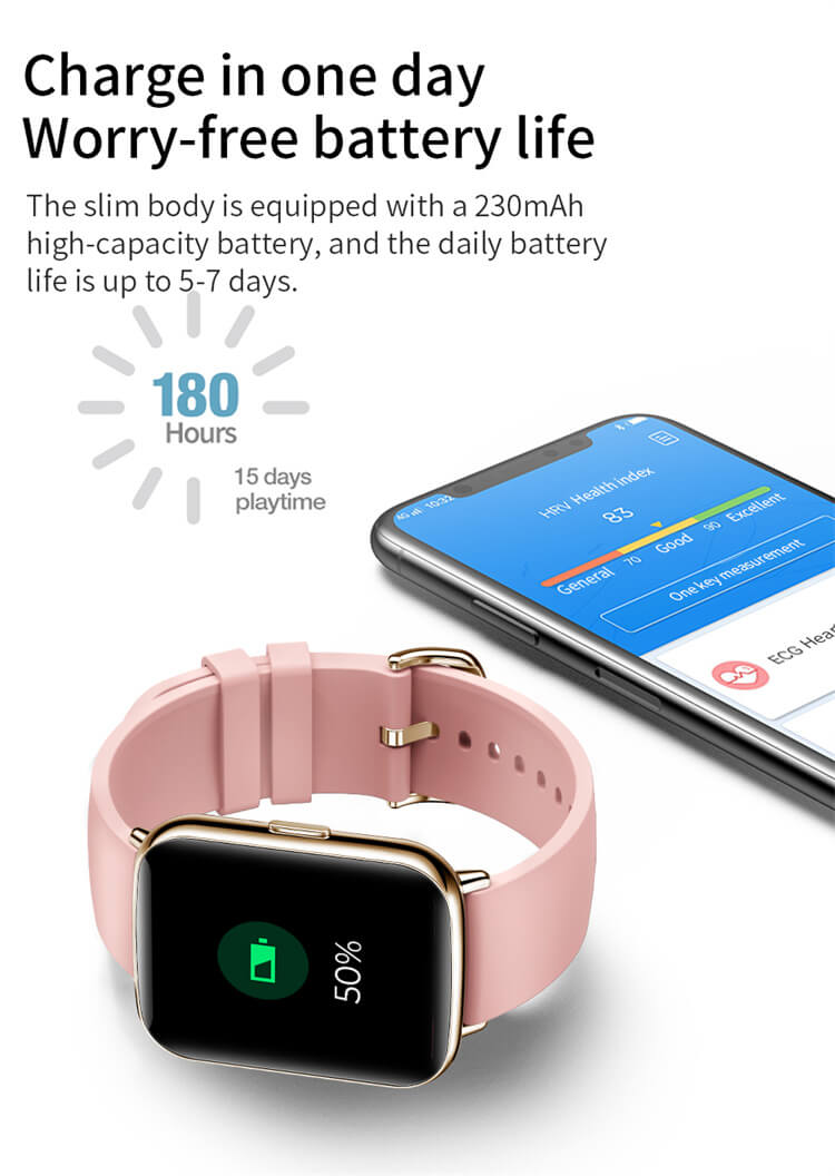 Montre intelligente à écran tactile TFT avec application L12 Gloryfit-Shenzhen Shengye Technology Co., Ltd