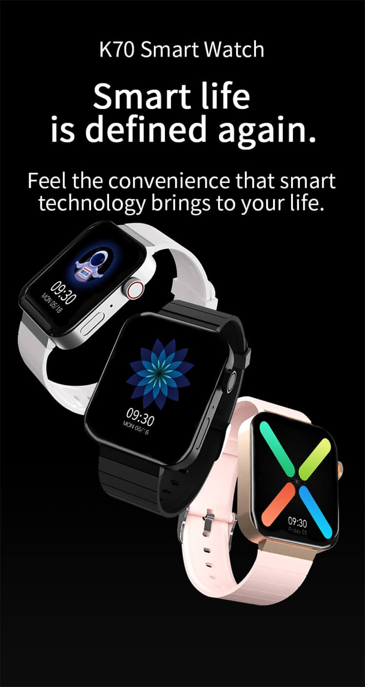 K70 LED High Definition Display 44mm Dial Size Sport Smart Watch-Shenzhen Shengye Technology Co.,Ltd