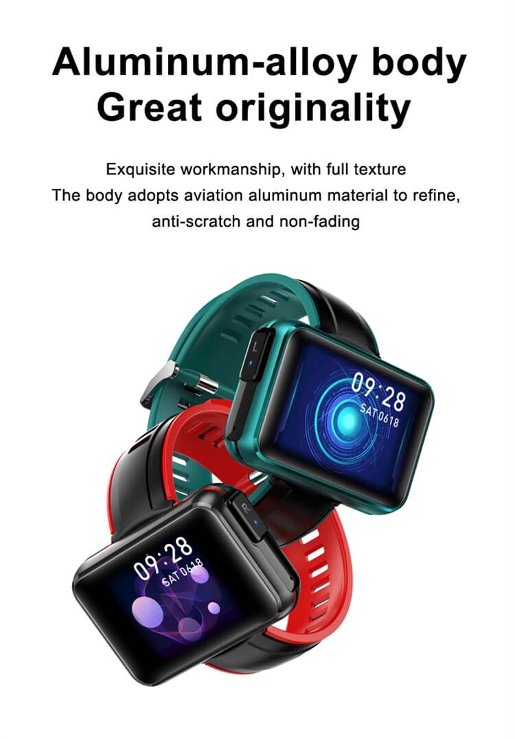 T91 TWS Pulsera con pantalla táctil completa Reloj inteligente con auriculares Auriculares-Shenzhen Shengye Technology Co.,Ltd