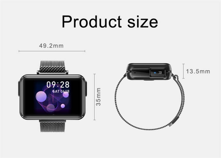 T91 TWS Full Touch Screen Bracelet Smart Watch With Earbuds Earphone-Shenzhen Shengye Technology Co.,Ltd