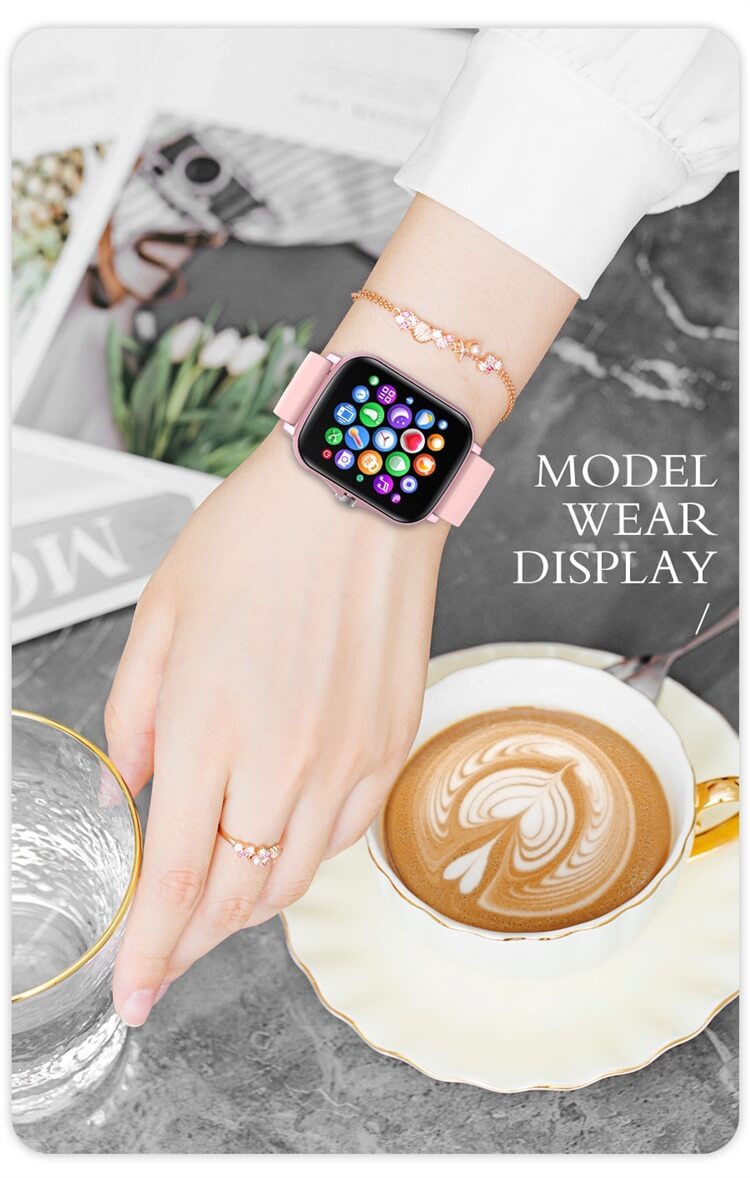 Reloj inteligente Android con monitor de presión arterial táctil de moda Y20-Shenzhen Shengye Technology Co., Ltd