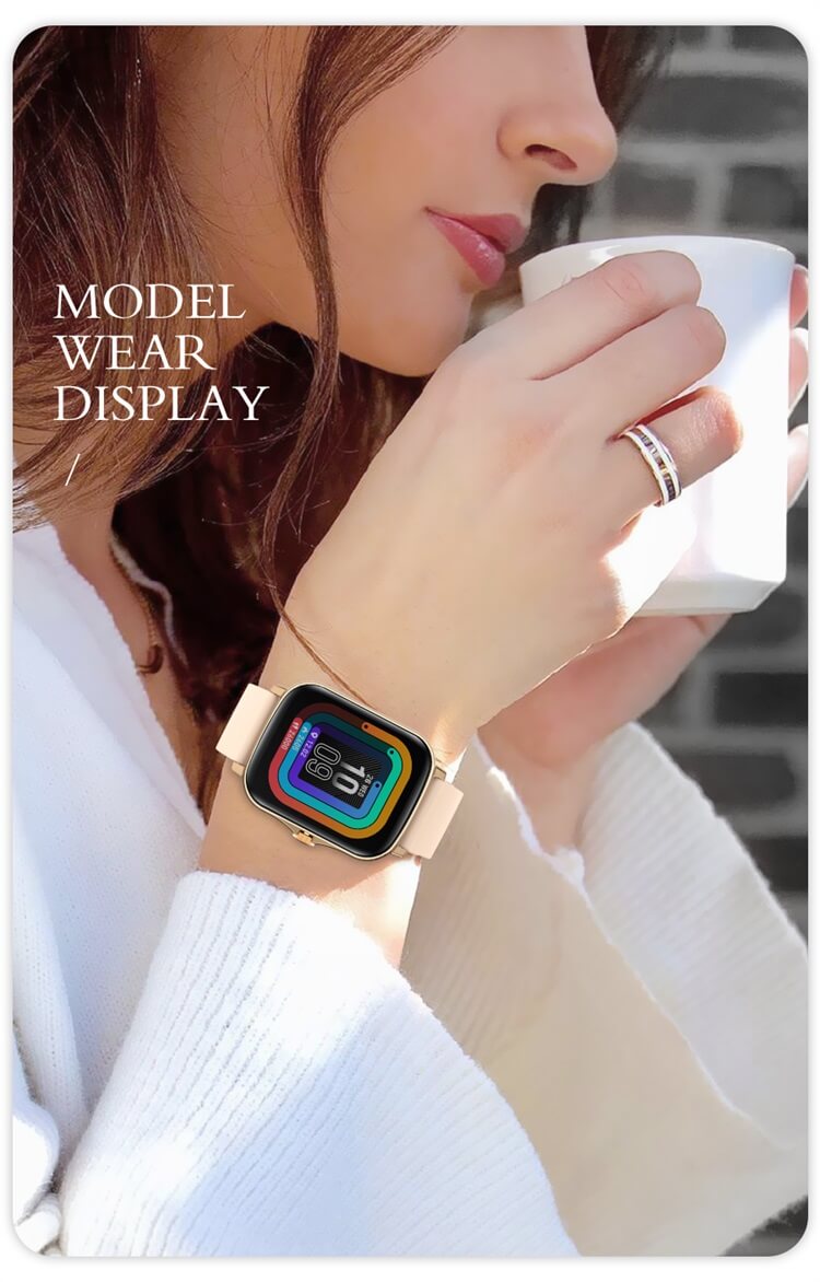 Reloj inteligente Android con monitor de presión arterial táctil de moda Y20-Shenzhen Shengye Technology Co., Ltd