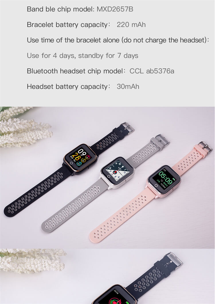 M6 MP3 Player TWS Earbuds Sport Smartwatch-Shenzhen Shengye Technology Co.,Ltd