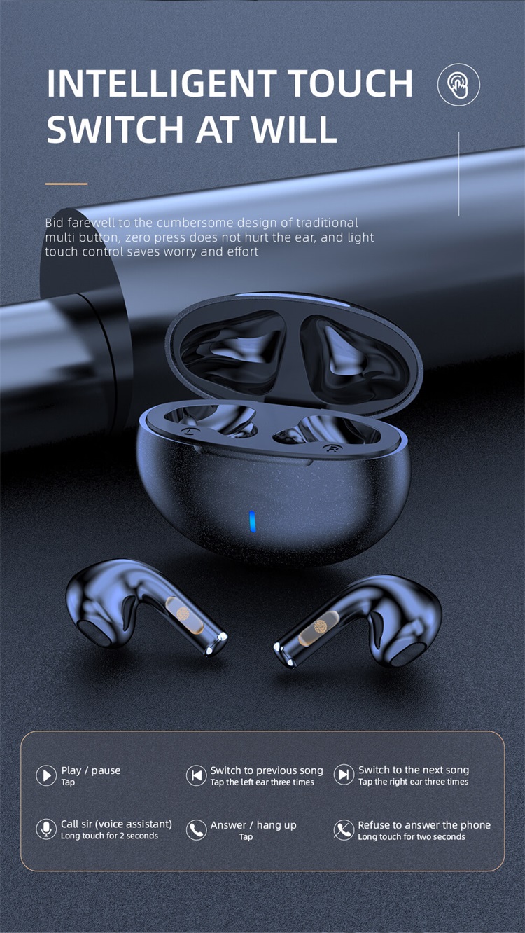 E99 Beste kwaliteit Fabrikant Echte draadloze stereo Bluetooth-oortelefoons-Shenzhen Shengye Technology Co., Ltd