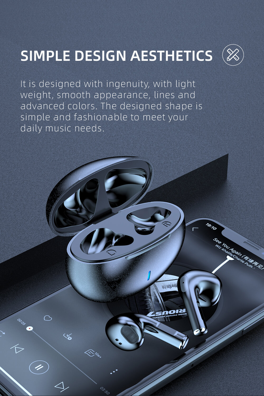 E99 Best Quality Manufacturer True Wireless Stereo Bluetooth Earphones-Shenzhen Shengye Technology Co.,Ltd