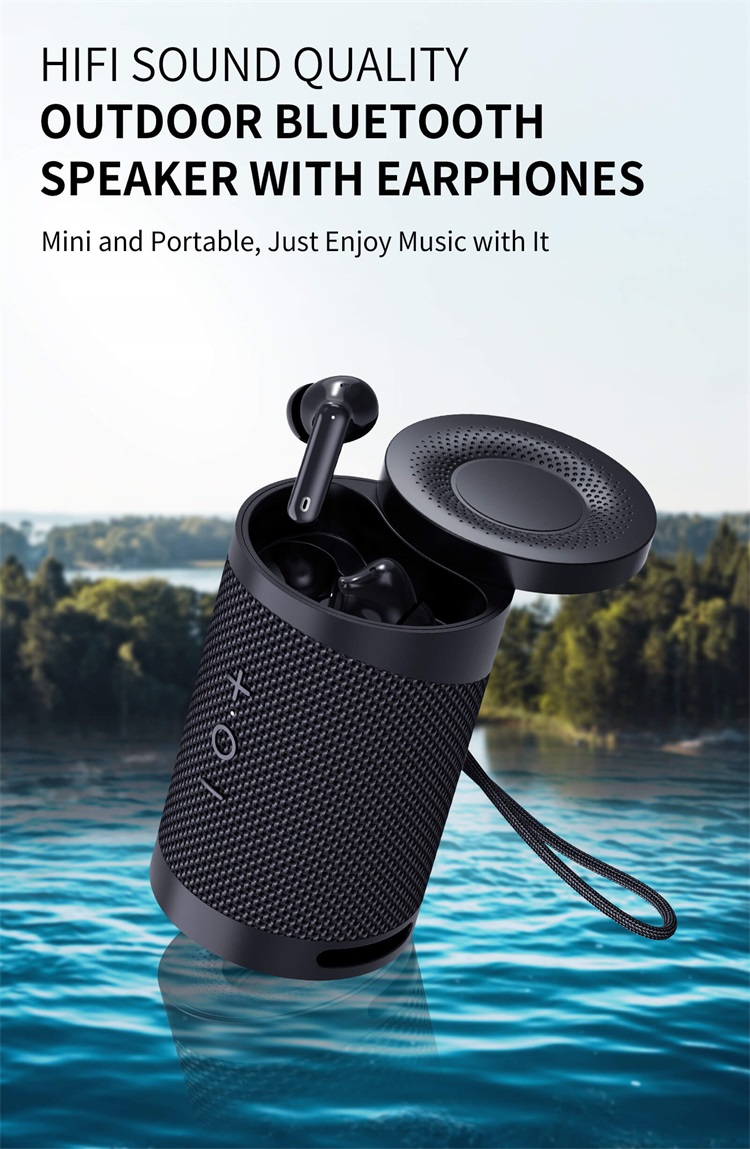 B40 2 in 1 Wholesale Mini Portable TWS Wireless Earbuds With Bass Speaker-Shenzhen Shengye Technology Co.,Ltd