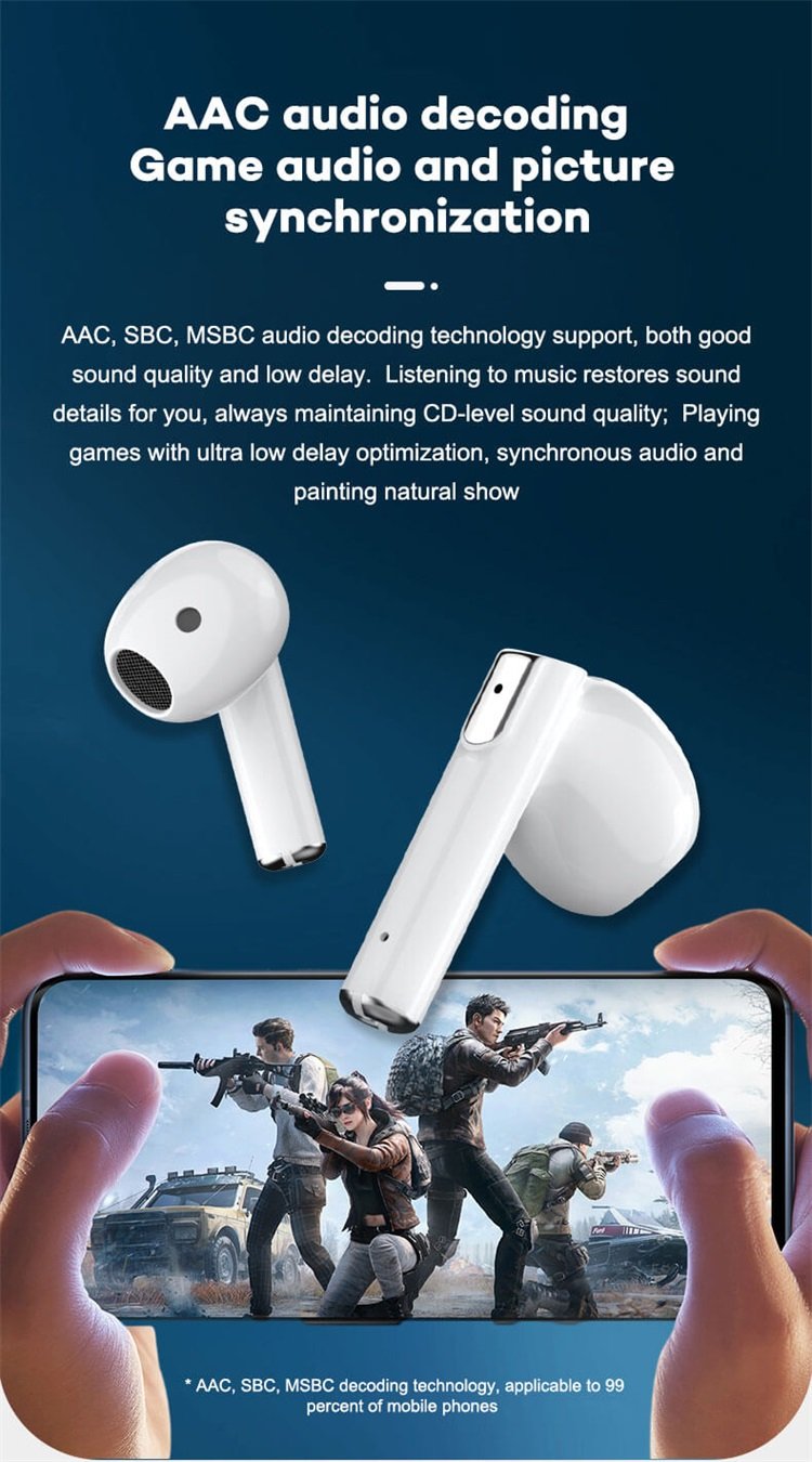 P50 Pro Wholesale ENC Nose Cancelling True Bluetooth Wireless Earbuds-Shenzhen Shengye Technology Co.,Ltd