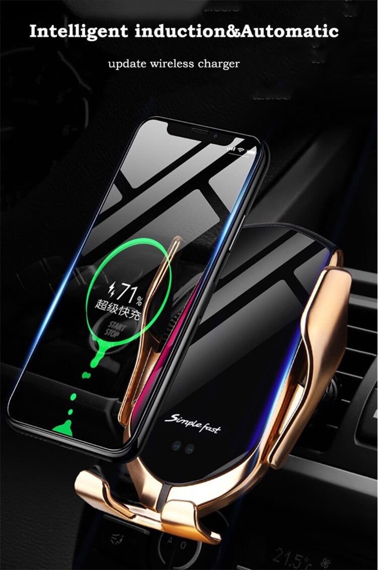 R2 Fast Intelligent Infrared Induction Wireless Car Charger-Shenzhen Shengye Technology Co.,Ltd