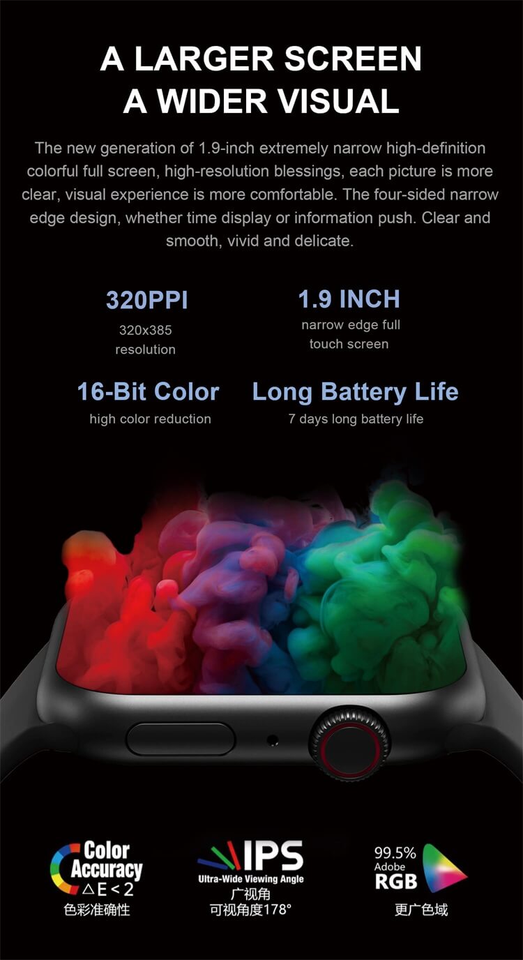 HD7 Plus Smartwatch Product Details-Shenzhen Shengye Technology Co.,Ltd