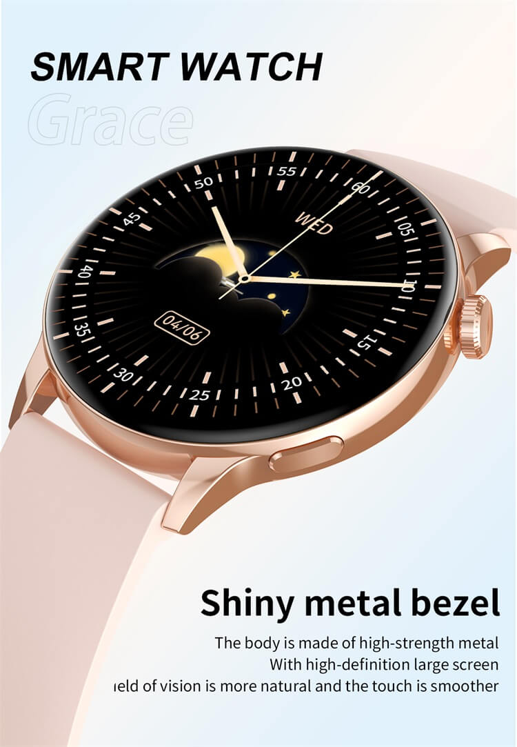 Inteligentny zegarek HD1 Stalowy pasek Bezprzewodowe ładowanie Reloj Inteligente-Shenzhen Shengye Technology Co., Ltd