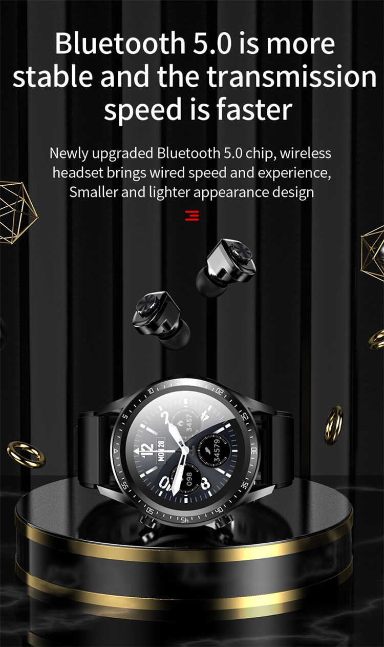 JM03 2 в 1 Наушники Bluetooth Call Sport Smart Watch-Shenzhen Shengye Technology Co., Ltd