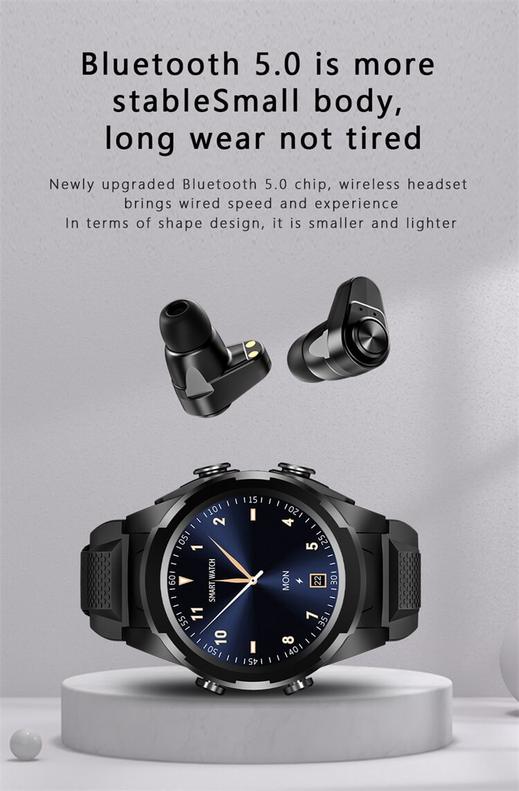 JM06 2 In 1 Smart Watch With Earbuds Earphone Hifi Music Reloj Inteligente-Shenzhen Shengye Technology Co.,Ltd