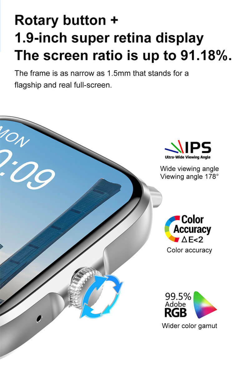 Đồng hồ thông minh tùy chỉnh DT102 AI Assistant Sport Reloj-Shengye Technology Co.,Ltd
